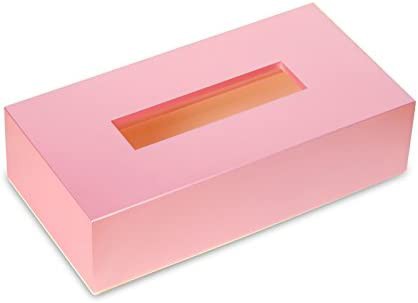 橋本達之助工芸 ティッシュBOX ペルル 「Tissue box Perle」 ピンク