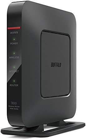 【送料無料】BUFFALO 11n/g/b 無線LAN親機(Wi-Fiルーター) エアステーション Qrsetup ハイパワー Giga Dr.Wi-Fi 300Mbps WSR-300HP (利用
