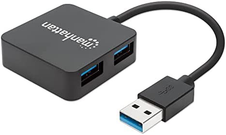 【送料無料】Manhattan 超高速 USB 3.0 ハブ 4ポート バスパワー 162296