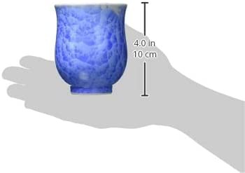 京焼 清水焼 陶あん窯 湯呑 組湯呑 花結晶 (青・白) KTA169の通販はau