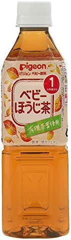 ピジョン ベビーほうじ茶 (ペットボトル) 【国産茶葉使用(子ども のみもの・無糖 低カフェイン)】 500ml×24本