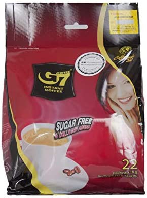 【公式】ベトナムG7コーヒー コラーゲン & シュガーフリー バック 正規品×22袋