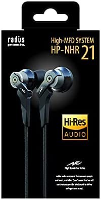 ラディウス radius HP-NHR21 有線 ハイレゾ イヤホン : Ne new ear 重