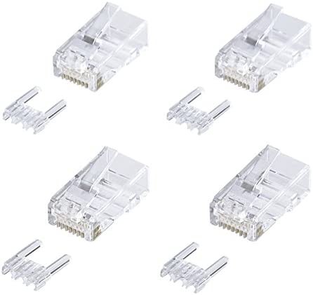 サンワサプライ カテゴリ6RJ-45コネクタ(単線用) ADT-6RJ-10N