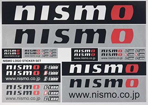 nismo ( ニスモ ) ロゴ ステッカーセット(A4サイズ) 99992-RN237の通販