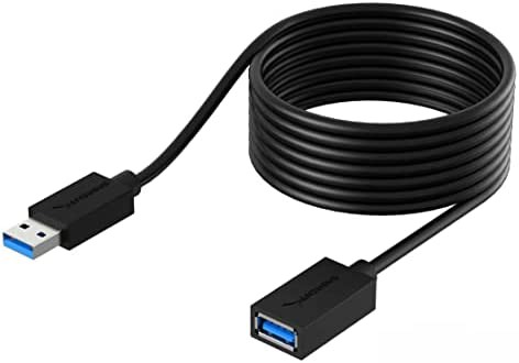 SABRENT USB延長 3.0m USB延長ケーブル3.0（USB Type-Aオス-メス）SuperSpeed 5Gbps/ PS5・PS4、タブレット、ゲーミングPC、PC、ミニPC、