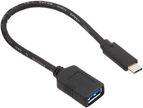 【送料無料】BUFFALO USB3.1Gen1変換ケーブル(AメスtoC)0.15m ブラック BSUAMC311015BK