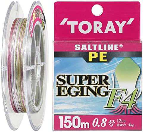 東レ(TORAY) PEライン ソルトラインPE スーパーエギングF4 150m 1m毎/3色