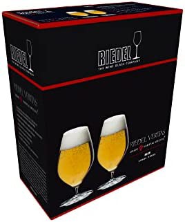 正規品] RIEDEL リーデル クリスタル ビール グラス ペアセット