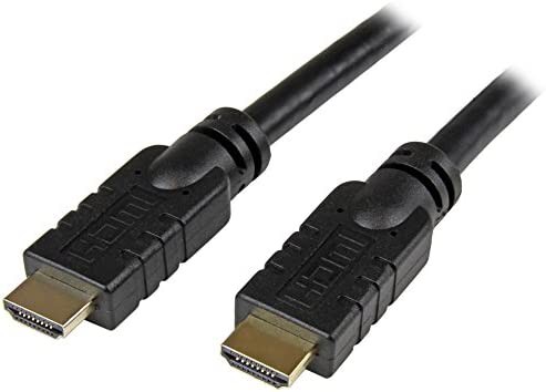 StarTech.com ハイスピード HDMIアクティブケーブル(信号増幅回路内蔵) 20m 4K対応HDMI(オス)-HDMI(オス) ケーブル ウルトラHD 4K2K解像