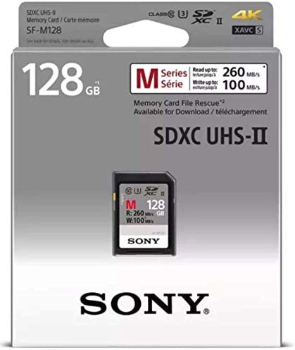 Sony SDXC 128GB UHS-II 260MB/s 4K対応 U3 Class10 SF-M128 ソニー