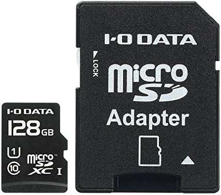 アイ・オー・データ microSDカード 128GB UHS-I(スピードクラス1)/Class10対応 Nintendo Switch動作確認済 ドライブレコーダー向け 耐X線