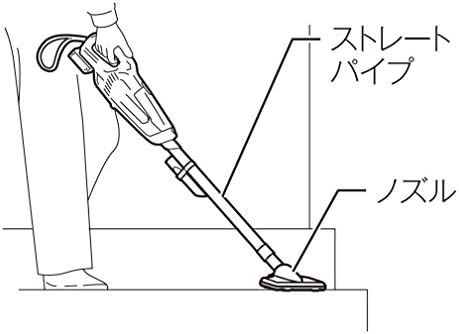 マキタ コードレス掃除機CL107 紙パック式 標準25分稼働/充電22分 軽量