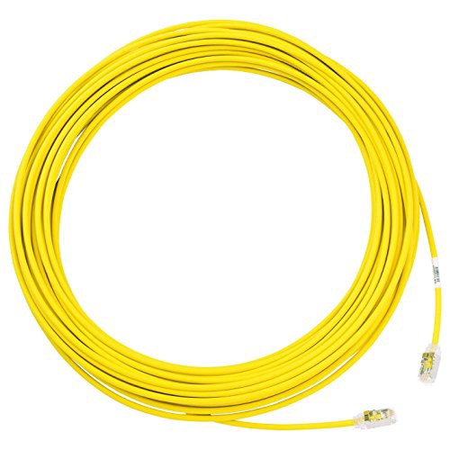 パンドウイット シールド LANケーブル Cat6A 超極細 プロ仕様 1m 黄 STP28X1MYL