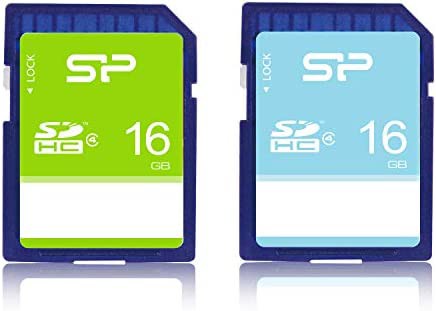 シリコンパワー SDカード 16GBx2枚セット Class4 SP-SDHC16GB4X2JAM