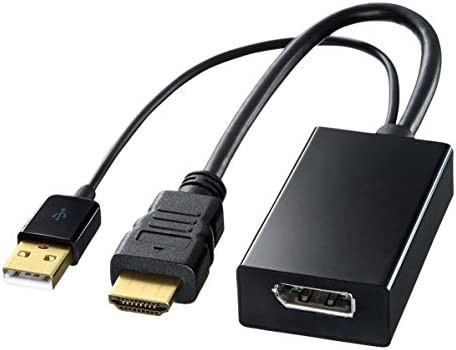 サンワサプライ HDMI-DisplayPort変換アダプタ AD-DPFHD01