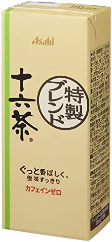 アサヒ飲料 十六茶 (LL) 紙パック スリム 250ml×24本 [ お茶 ] [ ノンカフェイン ]