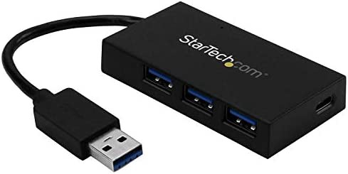 【送料無料】StarTech.com USB 3.0 ハブ/USB Type-A接続/USB 3.1 Gen 1/4ポート(3x USB-A, 1x USB-C)/バスパワー/各種OS対応/SuperSpeed