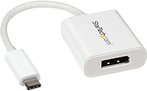 StarTech.com USB-C - DisplayPort変換アダプタ 4K/60Hz ホワイト Type