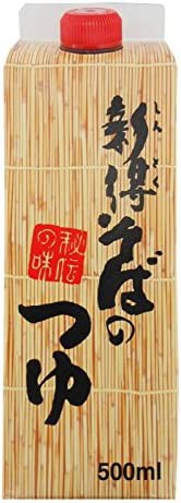 新得物産 新得そばのつゆ 500ml×6本