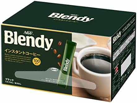 AGF ブレンディ スティック 100本 【 スティックコーヒー 】【 水に溶けるコーヒー 】【 インスタントコーヒー 】