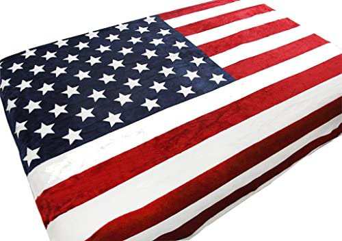 【送料無料】ブランケット 毛布 150*200cm レトロ風 フランネル素材 アメリカ イギリス 国旗柄 ダブル 暖かい 掛け毛布 タオルケット 寝
