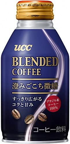 【送料無料】UCC ブレンドコーヒー 澄みごこち微糖 缶 260g×24本