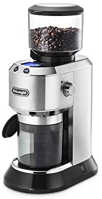 デロンギ(DeLonghi) デディカ コーン式コーヒーグラインダー 極細~粗挽き [粒度18段階設定] KG521J-M