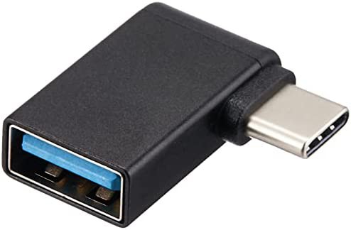 アイネックス USB3.1 Type C 変換アダプタ Cオス - Aメス タイプC L型 U30CA-LFADT