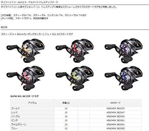 Daiwa SLP WORKS(ダイワSLPワークス) ドラグ SLPW SCL MCスタードラグ