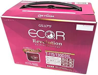 GSユアサ ER T-115 / 130D31L ECO.R Revolution 国産車バッテリー アイドリングストップ車対応 GS YUASA ジーエスユアサの通販は 28,638円