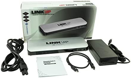 LINKUP [認証済み] Thunderbolt Dock HDMI2.0 4K 135W (PD 60W) SD UHS