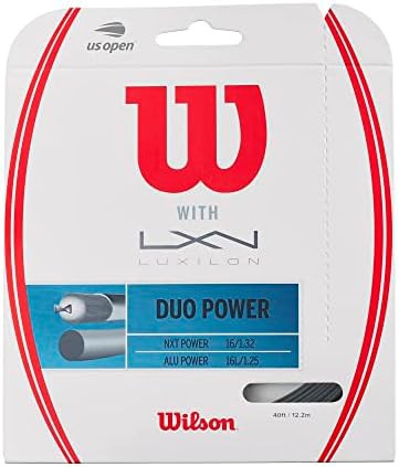 Wilson(ウイルソン) テニス ストリング ガット DUO CONTROL / FEEL / POWER (デュオコントロール/デュオフィール/デュオパワー) [ポリ×