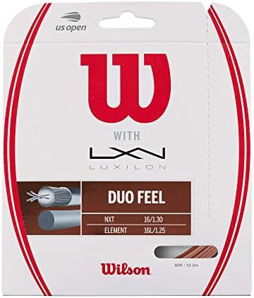 Wilson(ウイルソン) テニス ストリング ガット DUO CONTROL / FEEL / POWER (デュオコントロール/デュオフィール/デュオパワー) [ポリ×