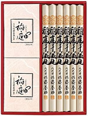 稲庭うどん 佐藤養助稲庭干饂飩 WY30 紙化粧箱入（うどん：80ｇ×５、つゆ：80g×５） (無包装)