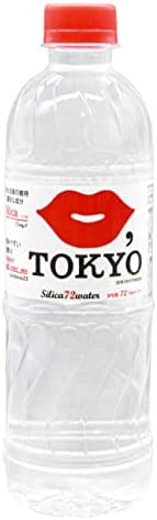 KISS TOKYO Silica 72 water (シリカ水) 525ml×24本