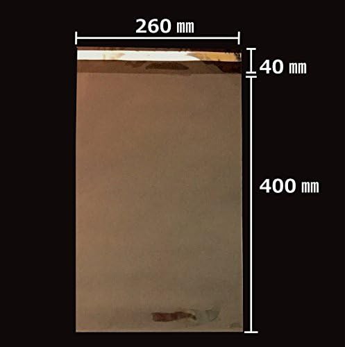 カクケイ OPP袋 クリアパック テープ付 30ミクロン 100枚 260×400mm