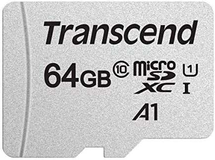 トランセンド microSDカード UHS-I U1 アダプター付 64GB TS64GUSD300S-A