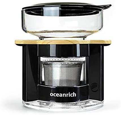 【送料無料】オーシャンリッチ(Oceanrich) 自動ドリップ・コーヒーメーカー ブラック UQ-CR8200BL