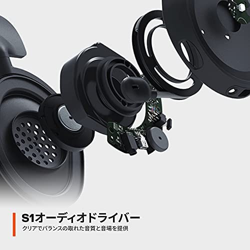 SteelSeries ゲーミングヘッドセット マイク付き 有線 密閉型 PC PS5