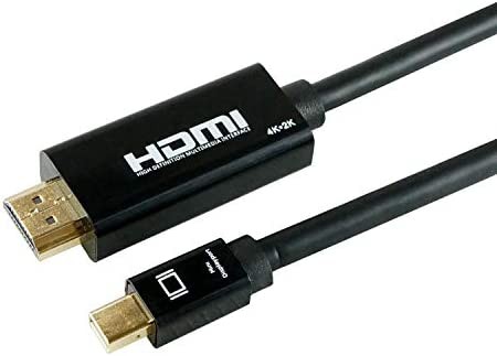 【送料無料】ホーリック HORIC Mini DisplayPort→HDMI変換ケーブル 1m MDPHD10-175BK ブラック