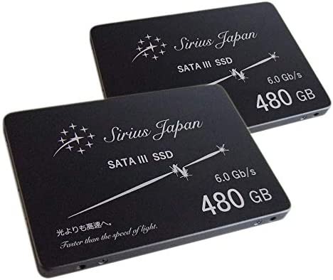 販売お得セール 【】シリウス(SIRIUS) SSD 480GB 【2個セット】 2.5