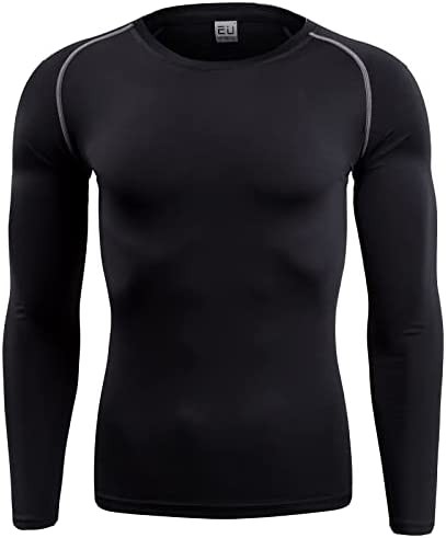 Nesseo コンプレッション ウェア メンズ トップス アンダー シャツ パワーストレッチ 長袖 スポーツ 吸汗速乾 UVカット 冷感