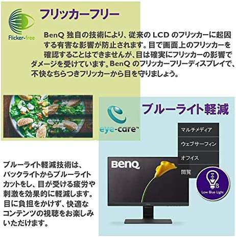 BenQ モニター ディスプレイ GW2283 (21.5インチ/フルHD/IPS/ウルトラ