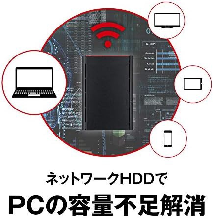 BUFFALO NAS PC/スマホ/タブレット対応 ネットワークHDD 2TB