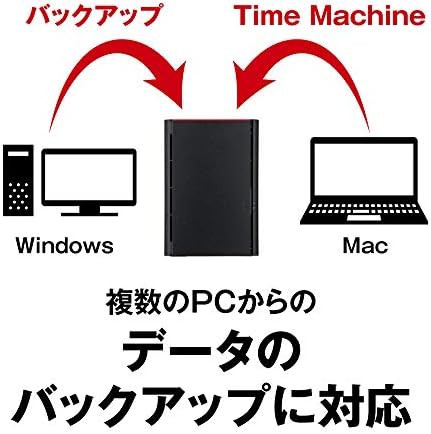 BUFFALO NAS PC/スマホ/タブレット対応 ネットワークHDD 2TB