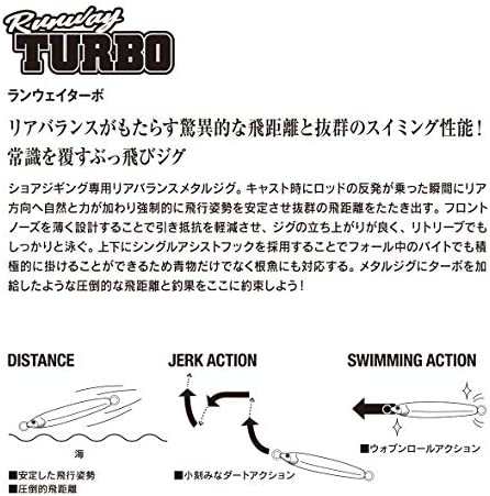 ゼスタ(XESTA) メタルジグ ランウェイターボ 豪華で新しい www