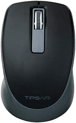エレコム マウス ワイヤレス (レシーバー付属) Sサイズ 小型 3ボタン TIPS AIR ブラック M-TP10DBXBK