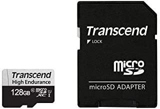 Transcend 高耐久 microSDカード 128GB UHS-I U1 Class10 ドライブレコーダー セキュリティカメラ用 SDカード変換アダプタ付 TS128GUSD35