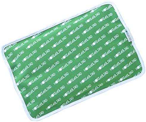 富士商 ホット & クールパッド グリーン Lサイズ (ゴム不使用でニオイ軽減 タイプ), 20×30×2cm